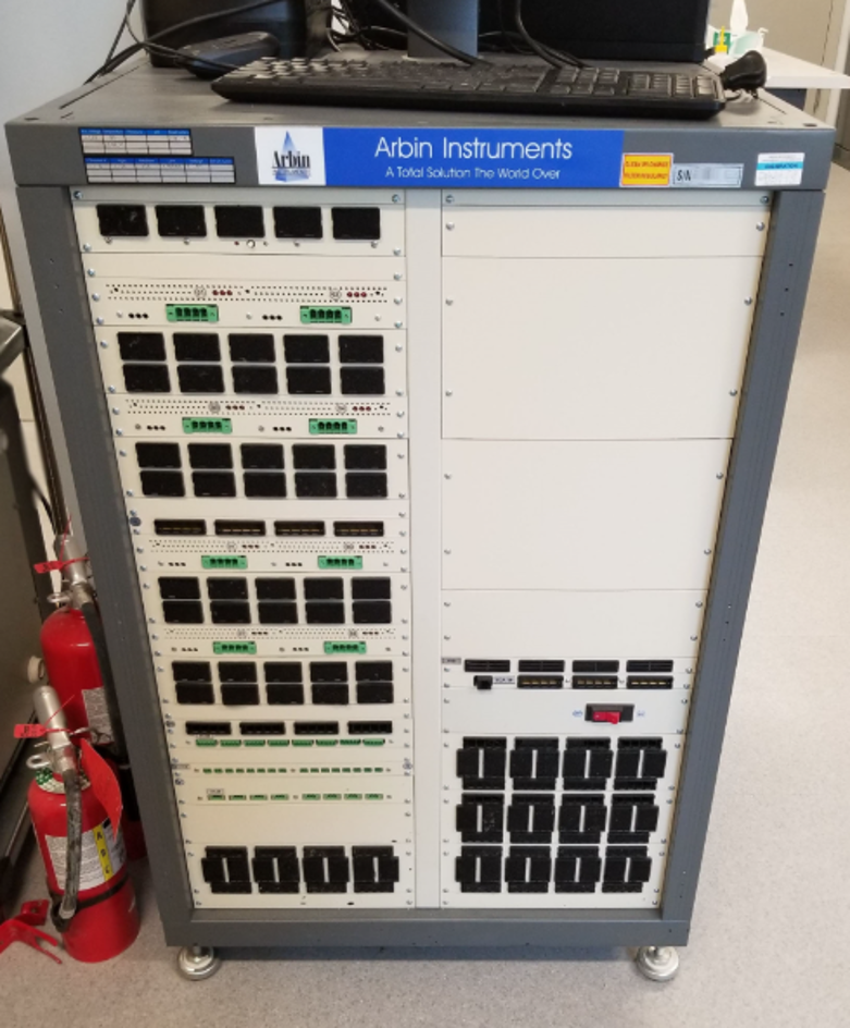 High-current battery cell/module tester